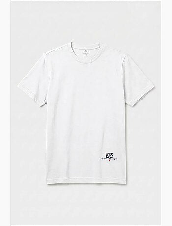 T-shirt homme en mélange de coton tommy