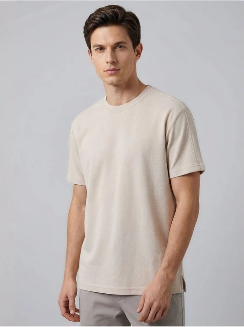 T-shirt homme en mélange de viscose tommy - Kiabi T-shirt homme en mélange de viscose tommy - Kiabi