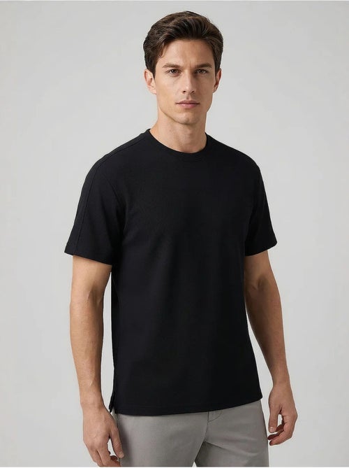 T-shirt homme en mélange de viscose tommy - Kiabi T-shirt homme en mélange de viscose tommy - Kiabi