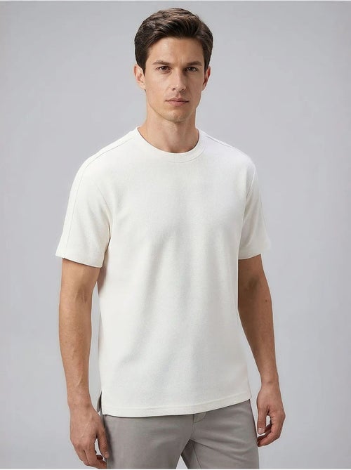 T-shirt homme en mélange de viscose tommy - Kiabi T-shirt homme en mélange de viscose tommy - Kiabi