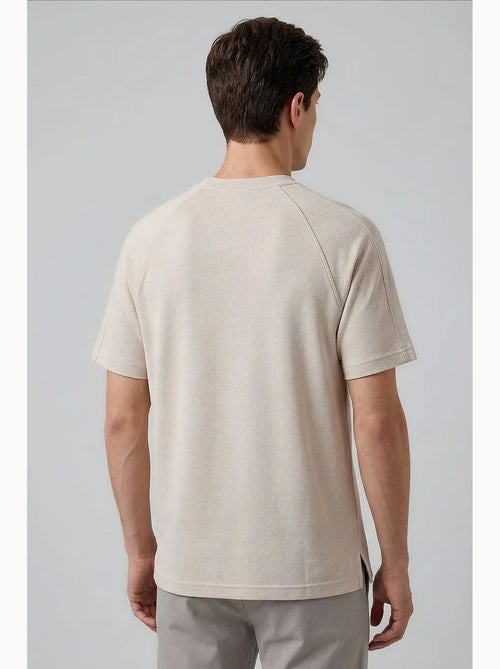 T-shirt homme en mélange viscose tommy - Kiabi T-shirt homme en mélange viscose tommy - Kiabi