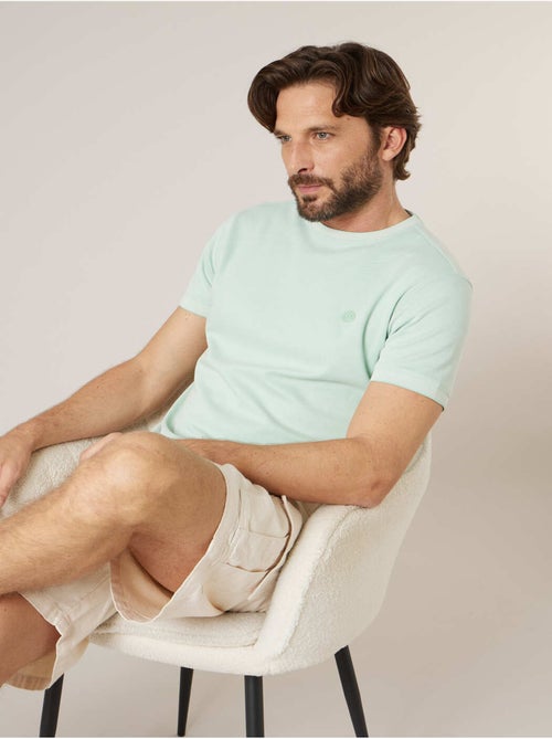 T-shirt homme en piqué 'Deeluxe' - Kiabi T-shirt homme en piqué 'Deeluxe' - Kiabi