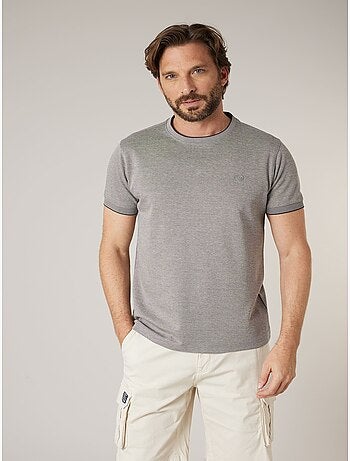 T-shirt homme en piqué 'deeluxe'