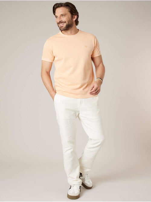 T-shirt homme en piqué 'Deeluxe' - Kiabi