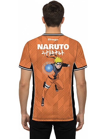 T-shirt homme en polyester naruto shippuden naruto freegun