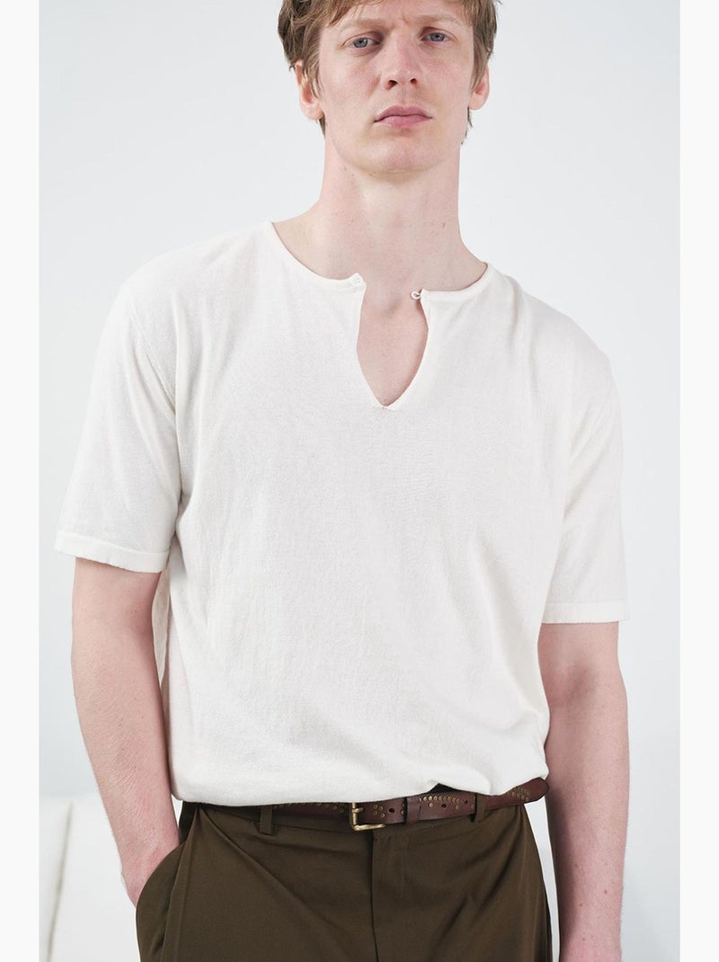 T-shirt homme giesto Blanc cassé - Kiabi
