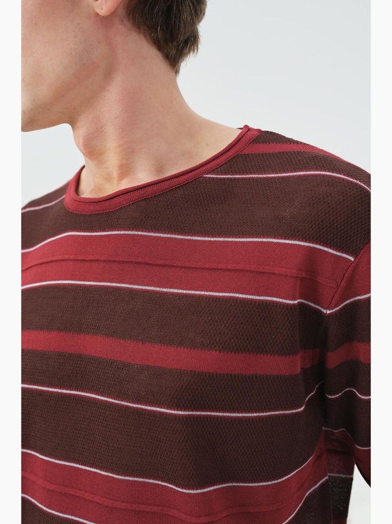 T-shirt homme giesto Rouge bordeaux - Kiabi
