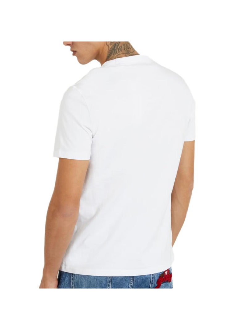 T-shirt Homme Guess Blanc - Kiabi