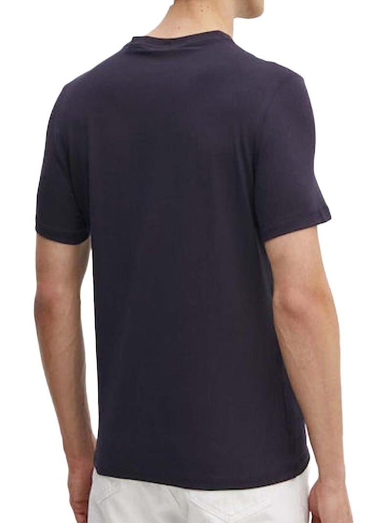 T-shirt Homme Guess Bleu marine - Kiabi
