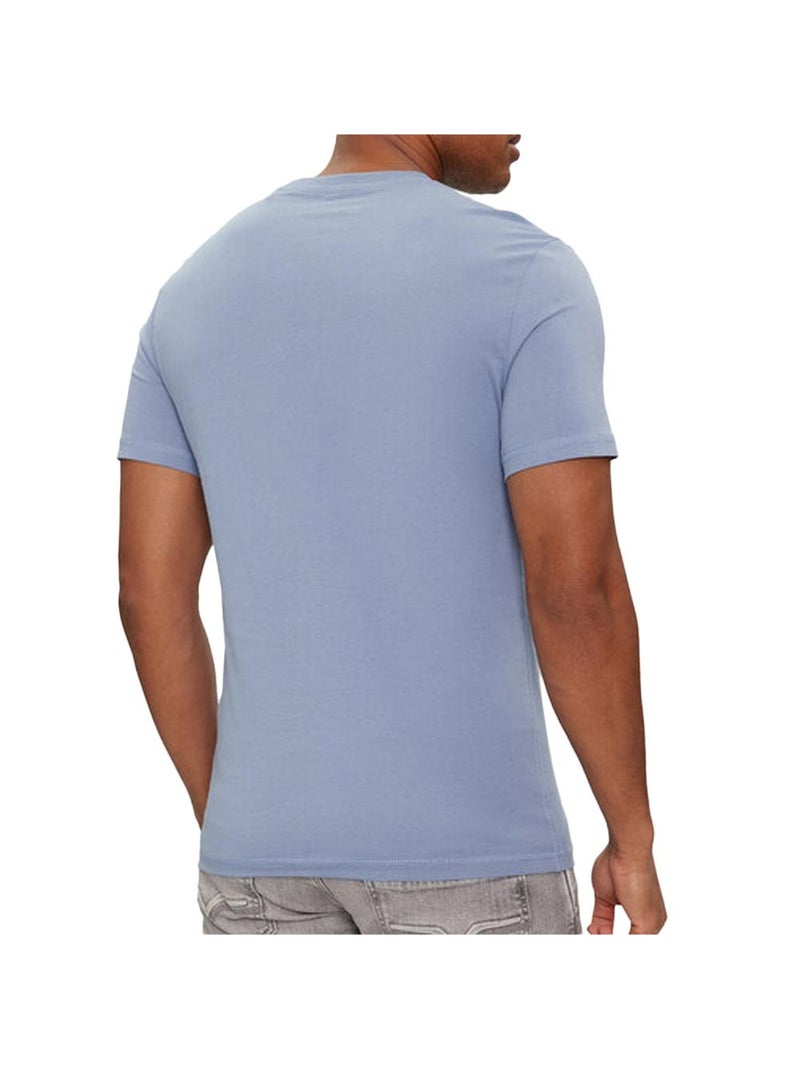 T-shirt Homme Guess Bleu - Kiabi