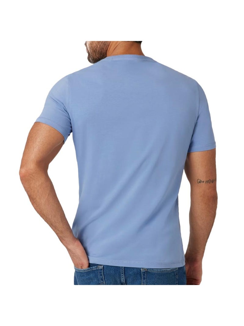 T-shirt Homme Guess Bleu - Kiabi