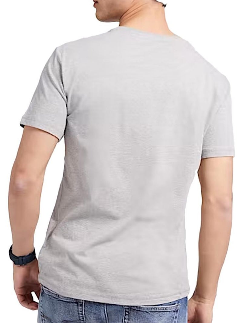 T-shirt Homme Guess Gris Argenté - Kiabi