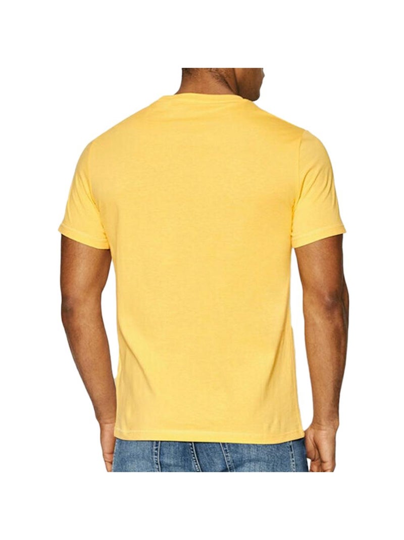 T-shirt Homme Guess Jaune - Kiabi