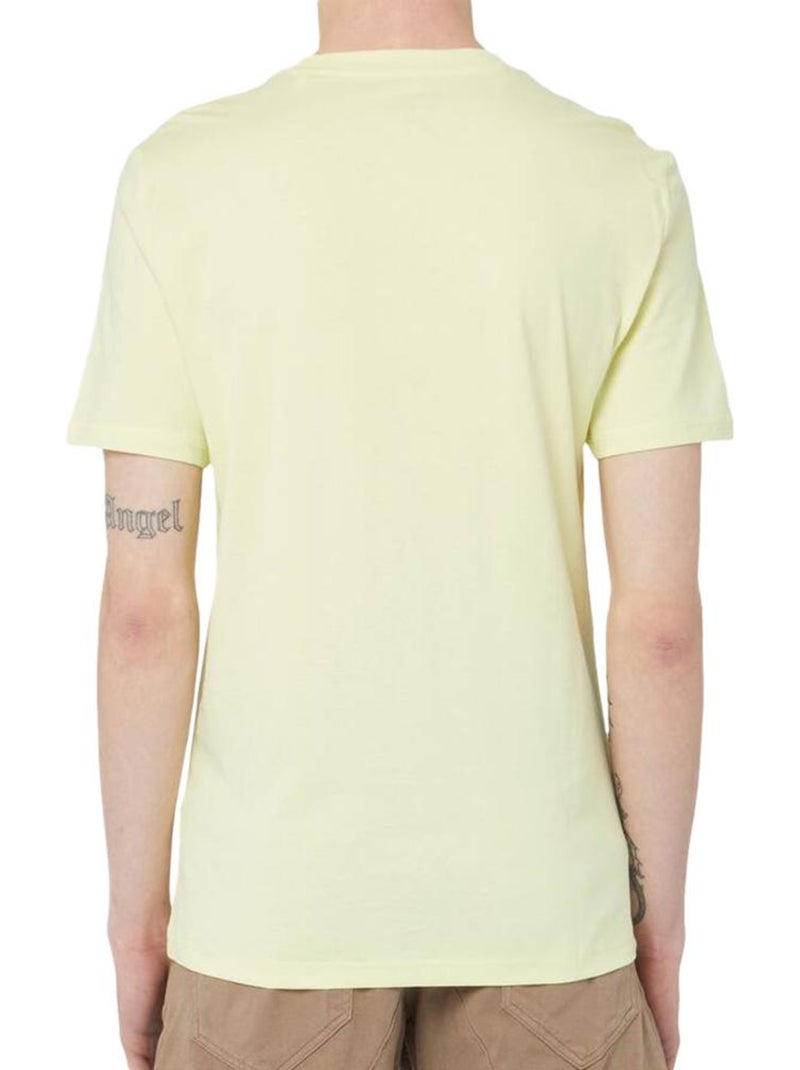 T-shirt homme guess Jaune - Kiabi