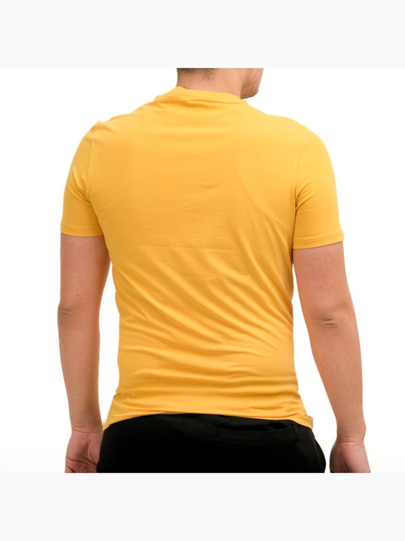 T-shirt Homme Guess Jaune - Kiabi