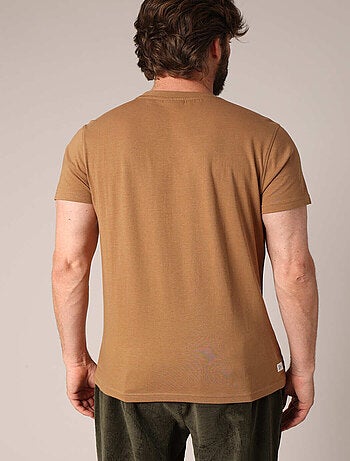 T-shirt homme imprimé original, 100 % coton 'Deeluxe'