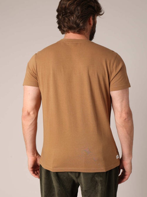 T-shirt homme imprimé original, 100 % coton 'Deeluxe' - Kiabi