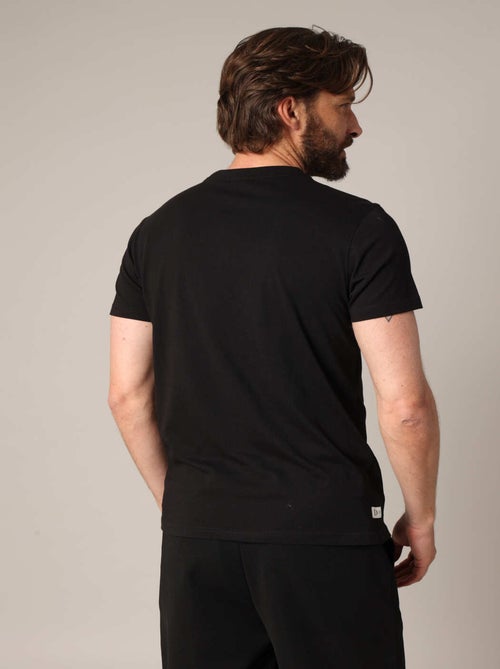 T-shirt homme imprimé original, 100 % coton 'Deeluxe' - Kiabi