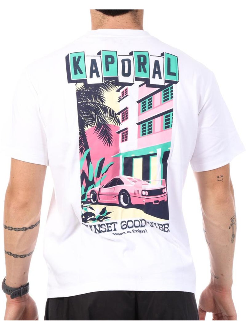 T-Shirt Homme Kaporal Blanc - Kiabi