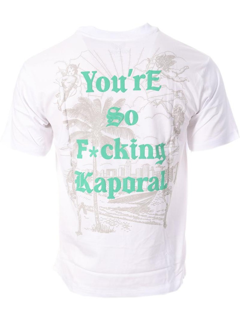 T-shirt homme kaporal Blanc - Kiabi