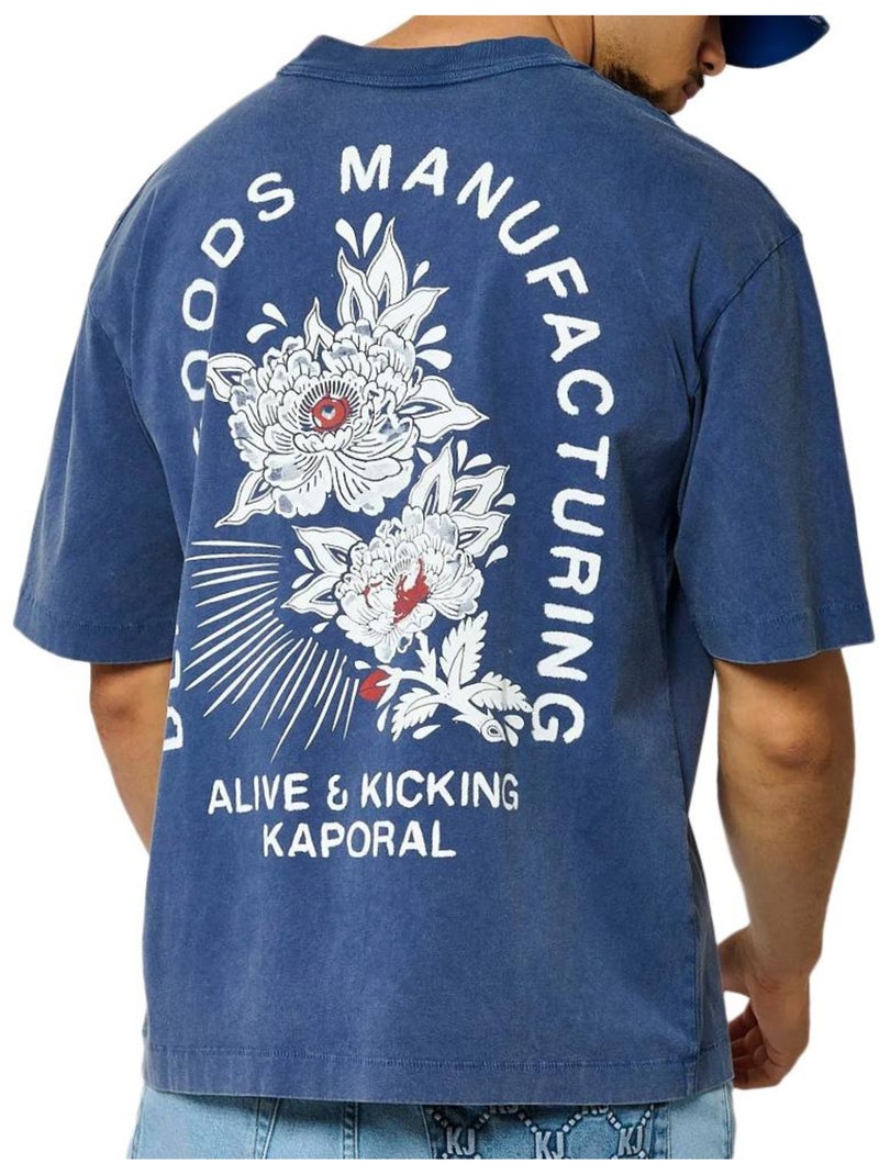 T-Shirt Homme Kaporal Bleu marine - Kiabi