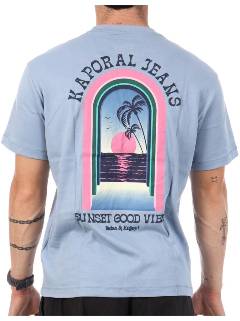 T-Shirt Homme Kaporal Bleu - Kiabi
