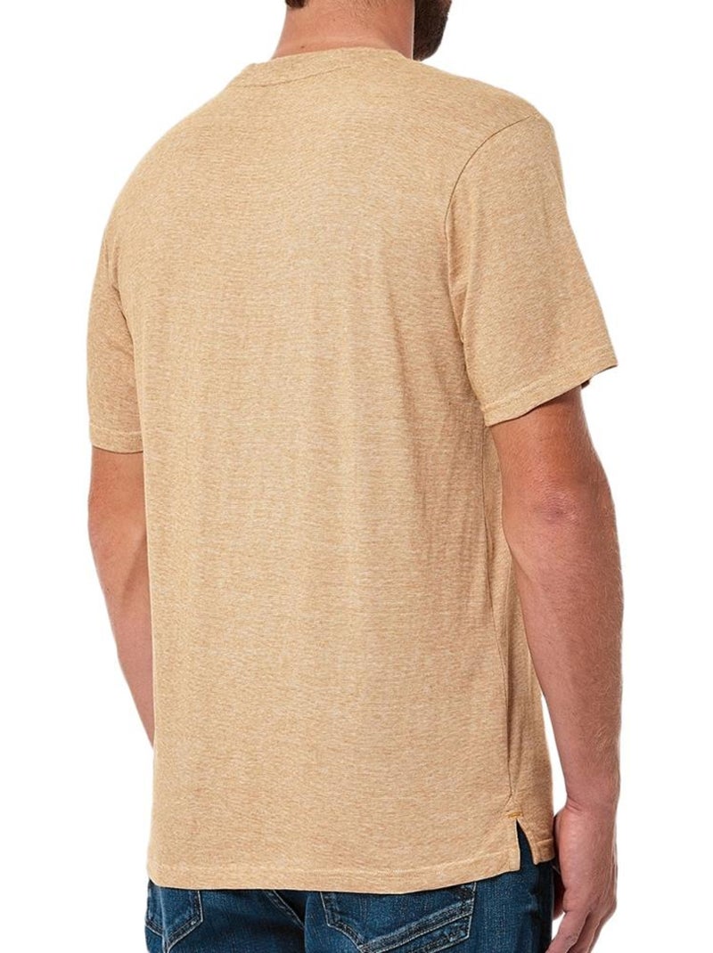 T-Shirt Homme Kaporal Jaune - Kiabi