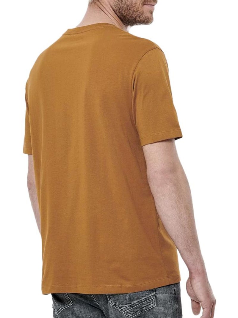 T-Shirt Homme Kaporal Jaune - Kiabi