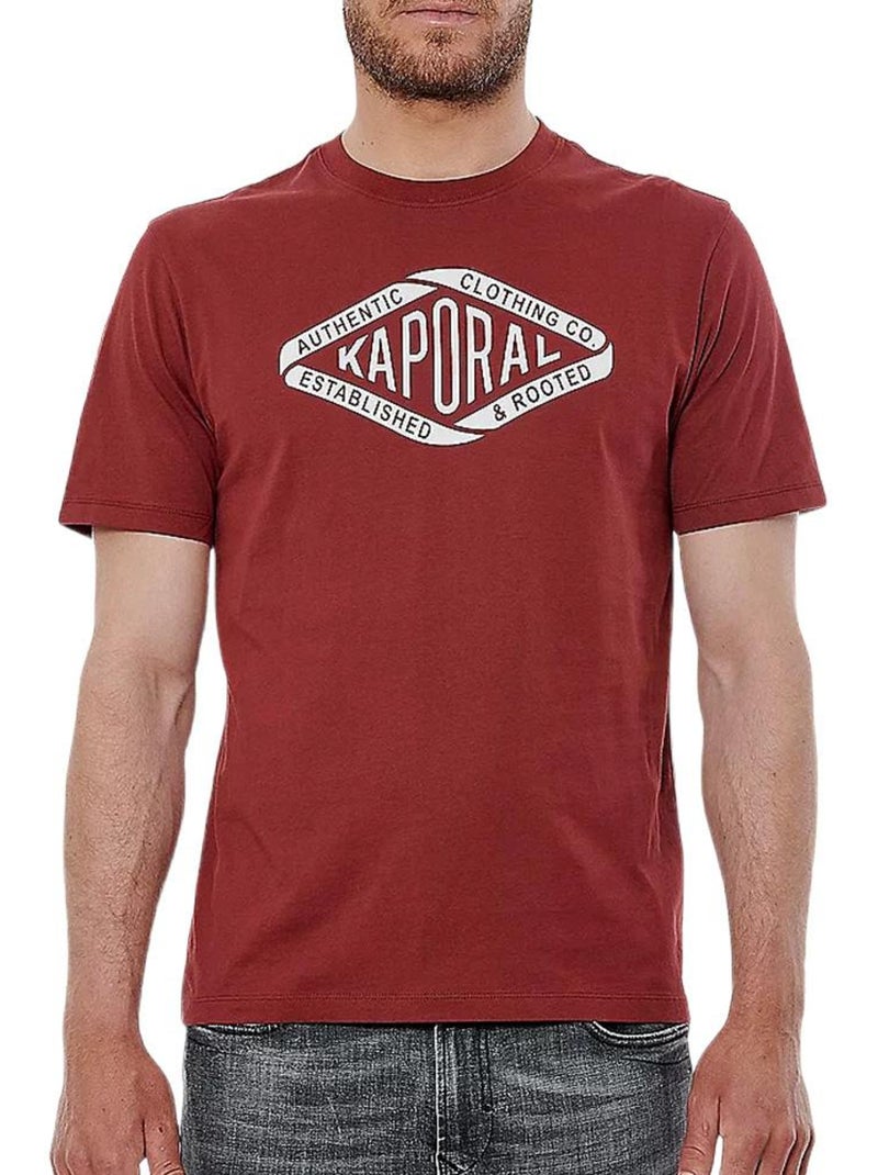 T-shirt Homme Kaporal Rouge - Kiabi