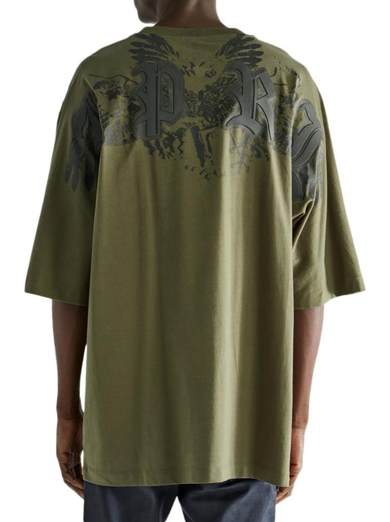 T-shirt homme kaporal Vert kaki clair - Kiabi