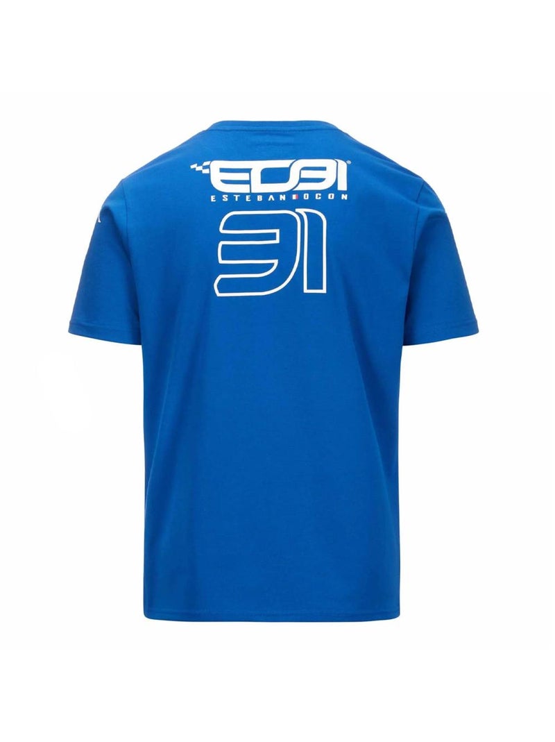 T-shirt Homme Kappa Bleu - Kiabi