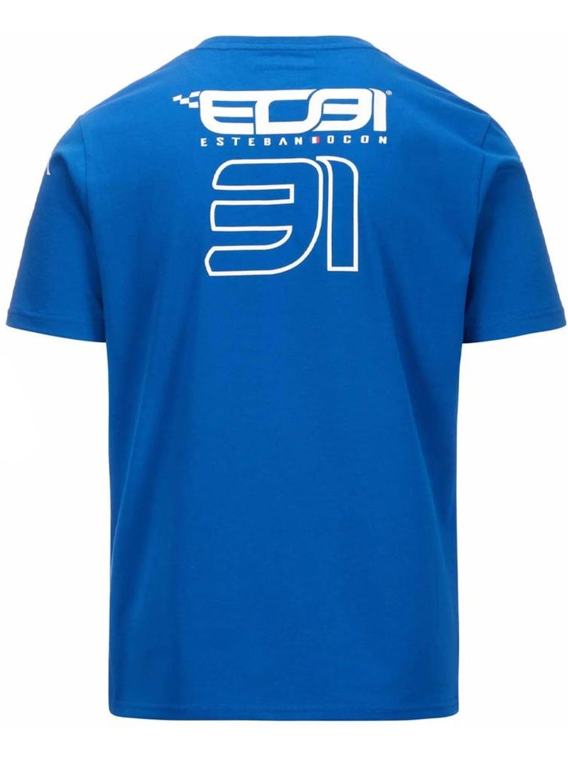 T-shirt Homme Kappa Bleu - Kiabi