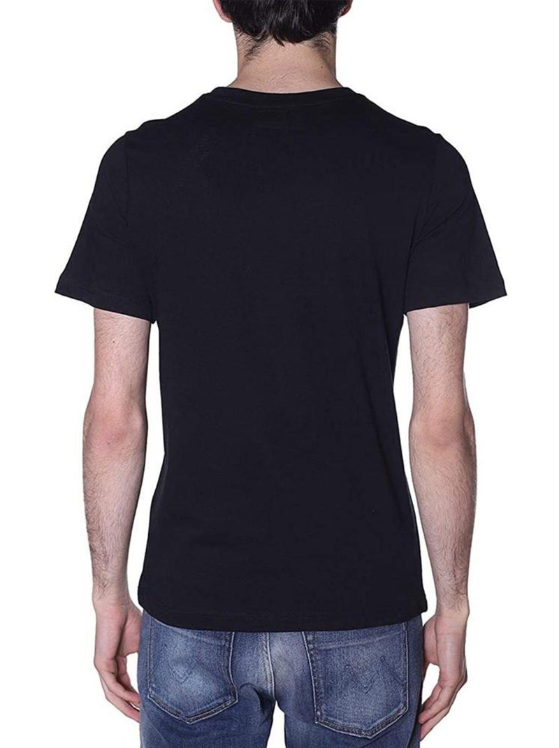 T-Shirt homme Kappa Noir Blanc - Kiabi