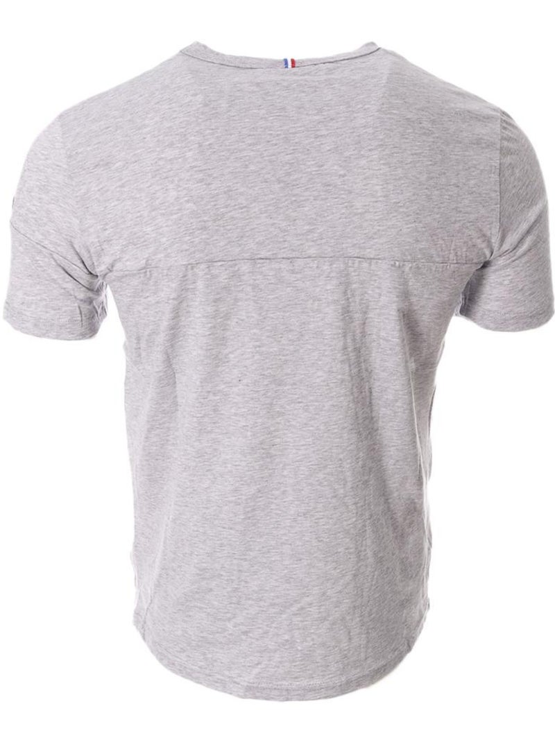 T-shirt Homme Le Coq Sportif Gris Argenté - Kiabi