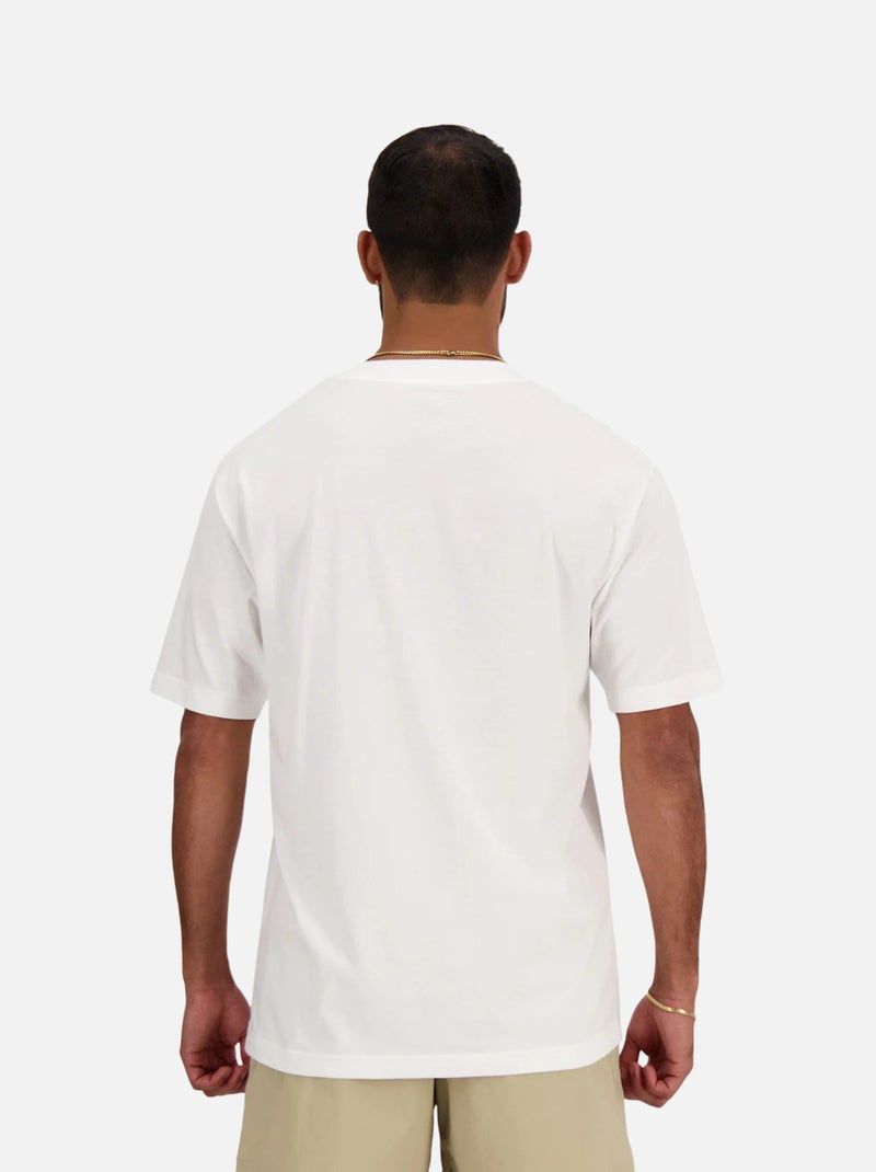 T-Shirt Homme New Balance Blanc - Kiabi