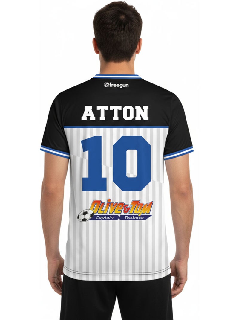 T-shirt homme Olive et Tom Atton Freegun Blanc - Kiabi