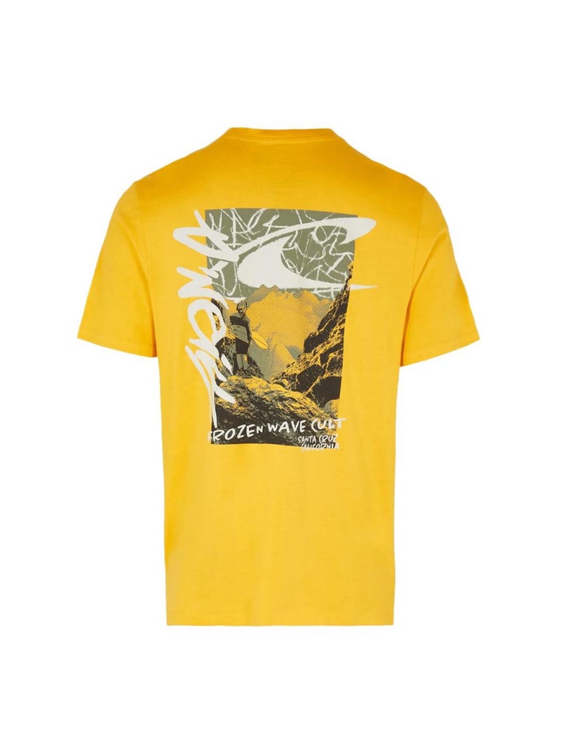 T-Shirt Homme O'Neill Jaune - Kiabi