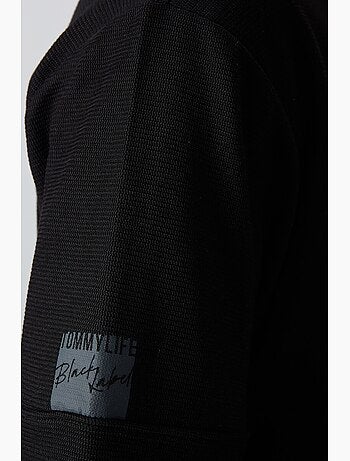 T-shirt homme oversize à col rond avec patch tommy