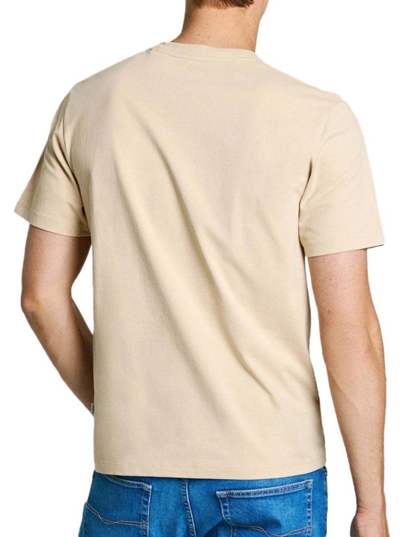 T-shirt Homme Pepe jeans Beige - Kiabi