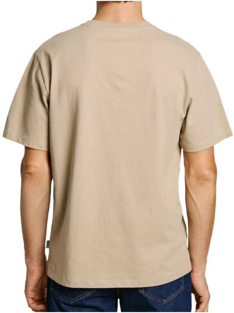 T-shirt Homme Pepe jeans Beige - Kiabi