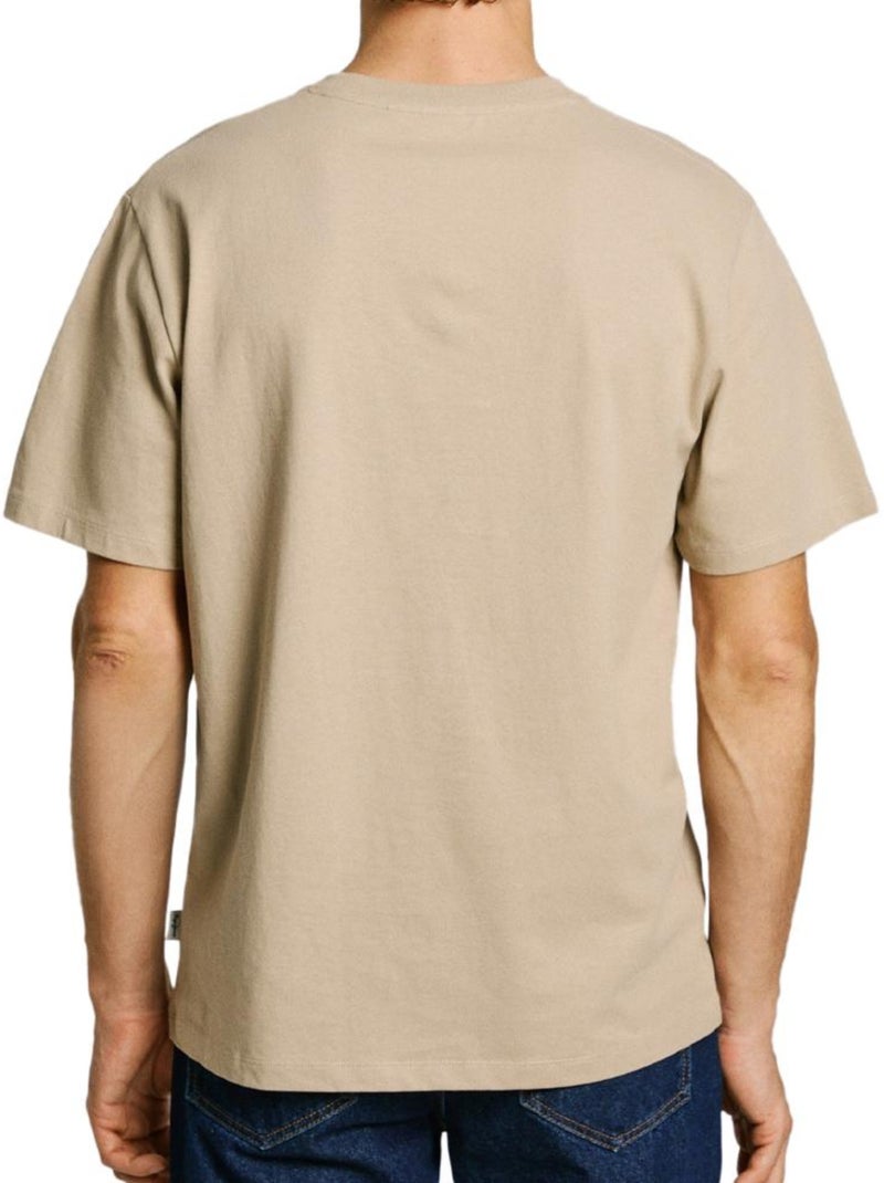 T-shirt Homme Pepe jeans Beige - Kiabi