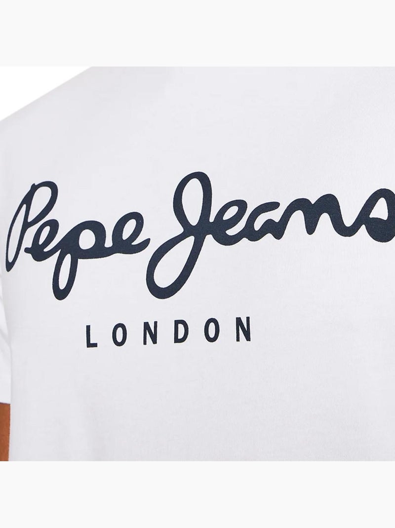 T-shirt Homme Pepe Jeans Blanc - Kiabi
