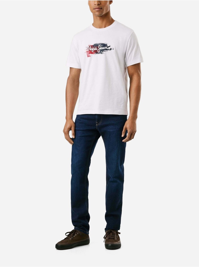 T-Shirt Homme Pepe jeans Blanc - Kiabi