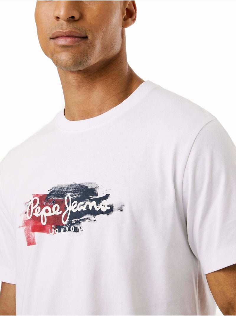 T-Shirt Homme Pepe jeans Blanc - Kiabi