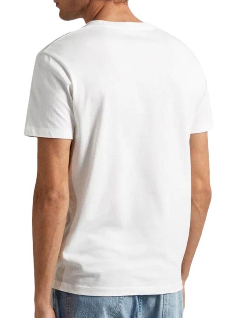 T-shirt Homme Pepe jeans Blanc - Kiabi
