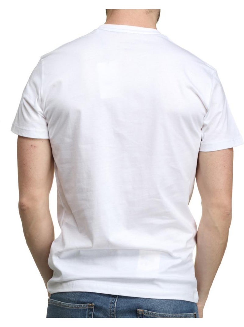 T-shirt Homme Pepe Jeans Blanc/Rouge - Kiabi