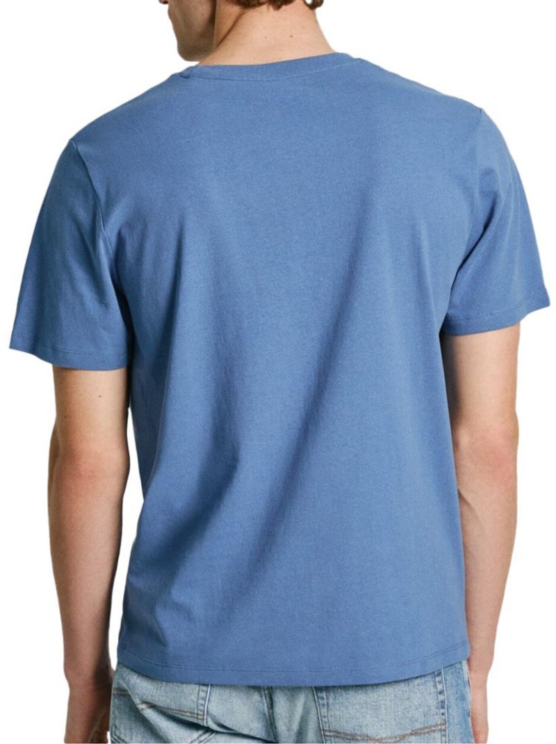 T-shirt Homme Pepe jeans Bleu - Kiabi