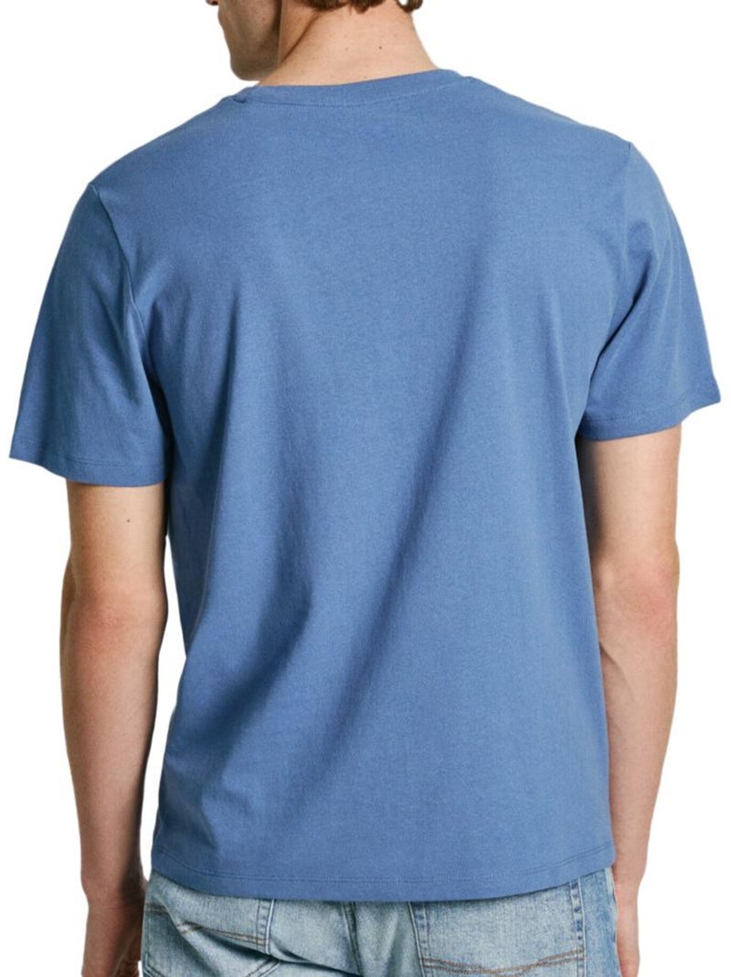 T-shirt Homme Pepe jeans Bleu - Kiabi