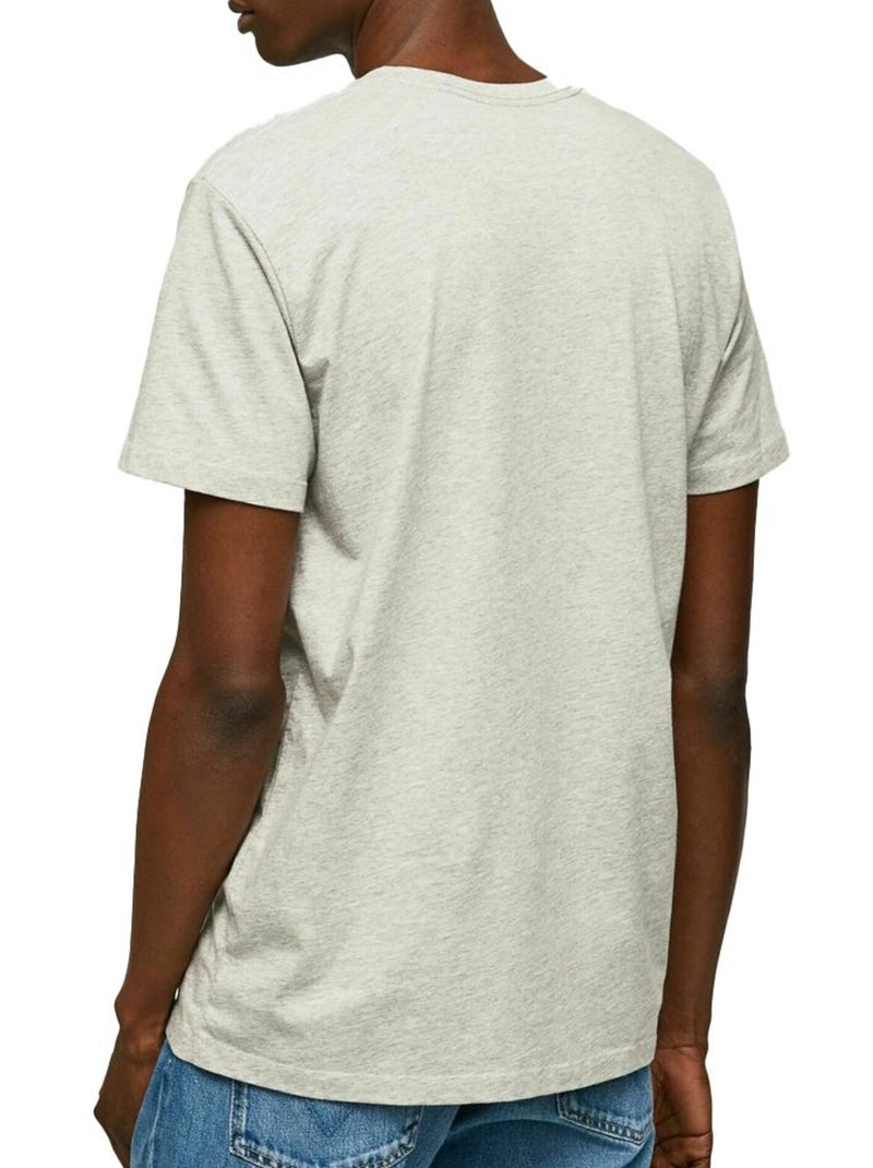 T-shirt Homme Pepe jeans Gris chiné - Kiabi