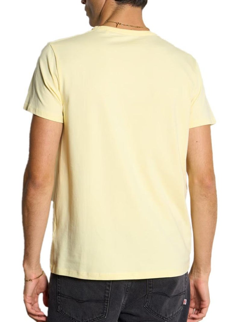 T-shirt Homme Pepe Jeans Jaune - Kiabi